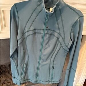 Lululemon Athletica Greenish Blue Define Jacket- Size 10